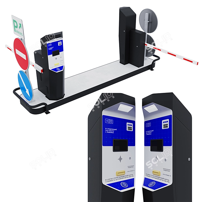 Parking Pro: Special Equipment 3D model image 7