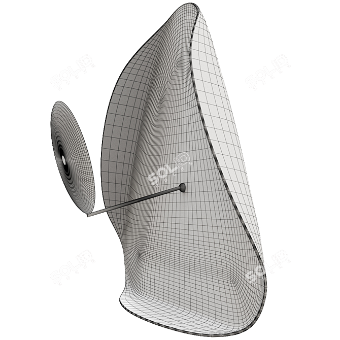 LEDERAM MANTA CWS1 Wall Lamp 3D model image 7