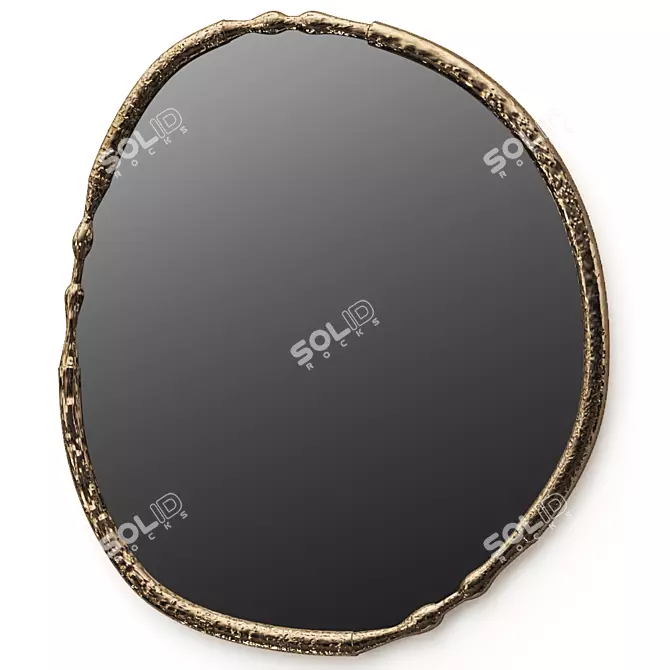 Elegant LA JOIE Mirror: Modern Luxury 3D model image 1