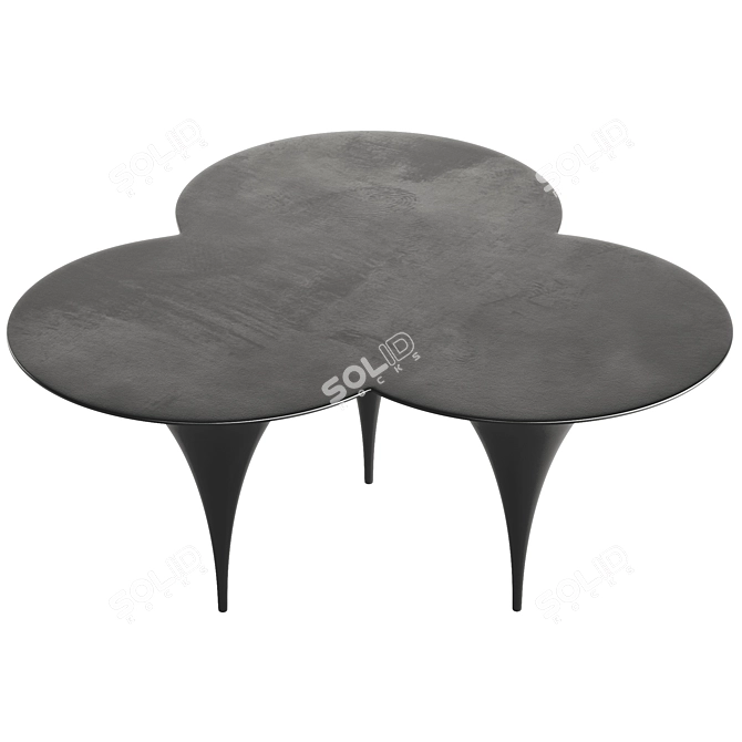 Modern Morotai Coffee Table 3D model image 1