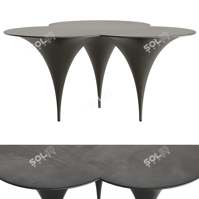 Modern Morotai Coffee Table 3D model image 7