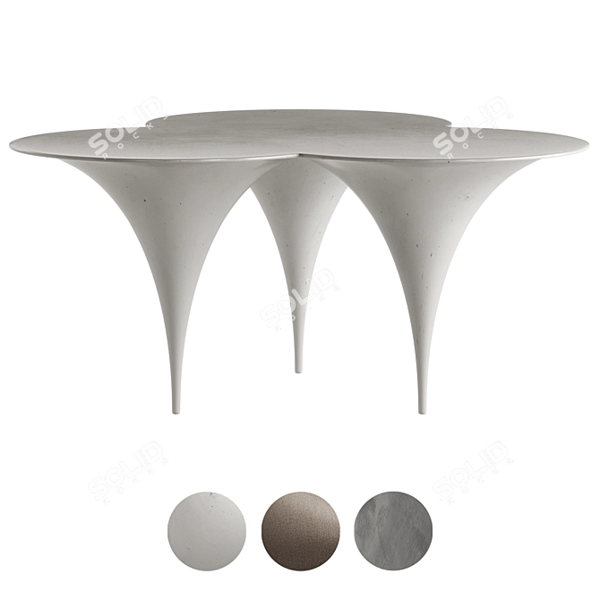 Modern Morotai Coffee Table 3D model image 10