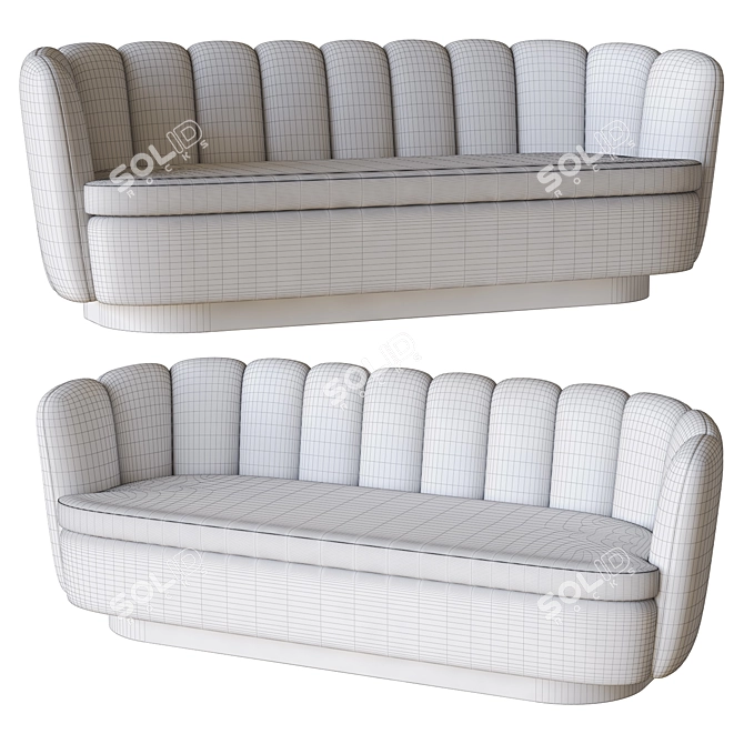 Luxury Mirage Sofa Eichholtz 3D model image 3