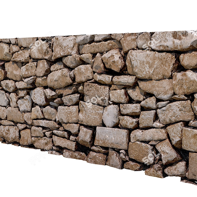 Ancient Egyptian Wall Replica 3D model image 5