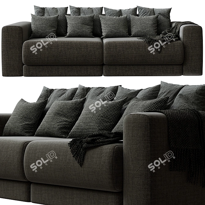 Country Style Medison Sofa 3D model image 1