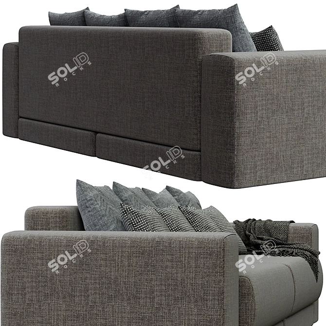 Country Style Medison Sofa 3D model image 4