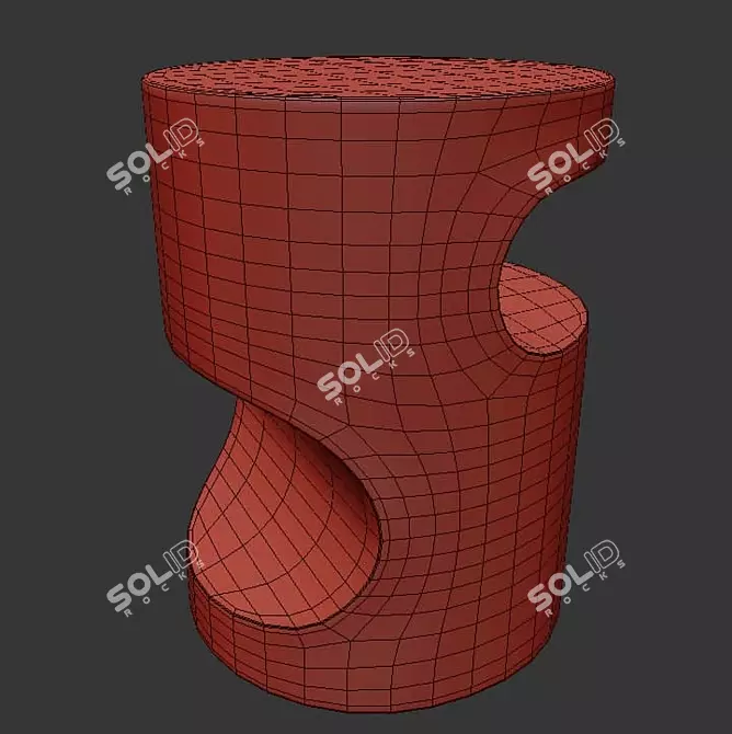 Spencer Villa Vici Side Table 3D model image 2