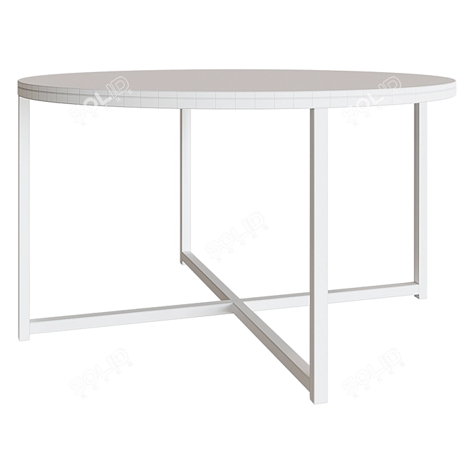 Title: Elegant 80cm Bingham Coffee Table 3D model image 2