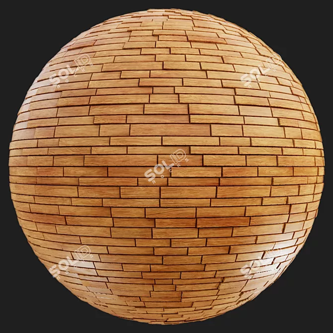 Seamless Tile Wood Collection 3D model image 4