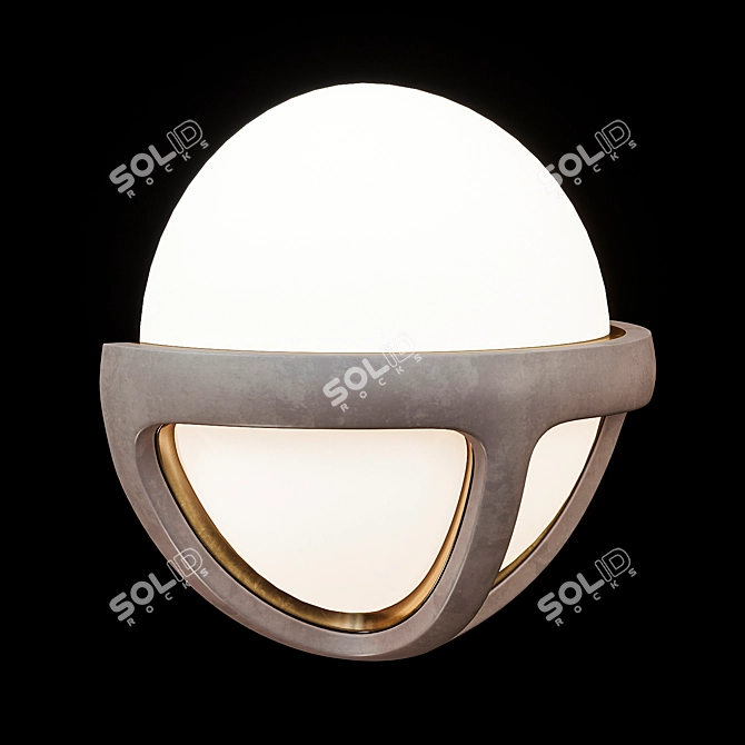 Reprise Sconce: Artful Lighting 3D model image 2