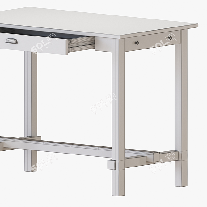 NORDVIKEN Bar Table and Stools Set 3D model image 8