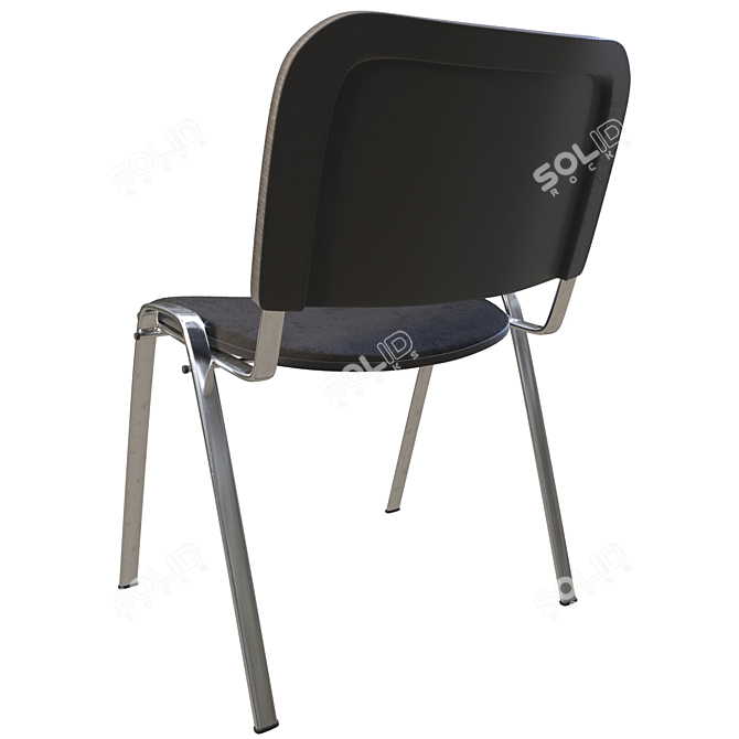 Comfort Plus Office Chair 3D model image 2