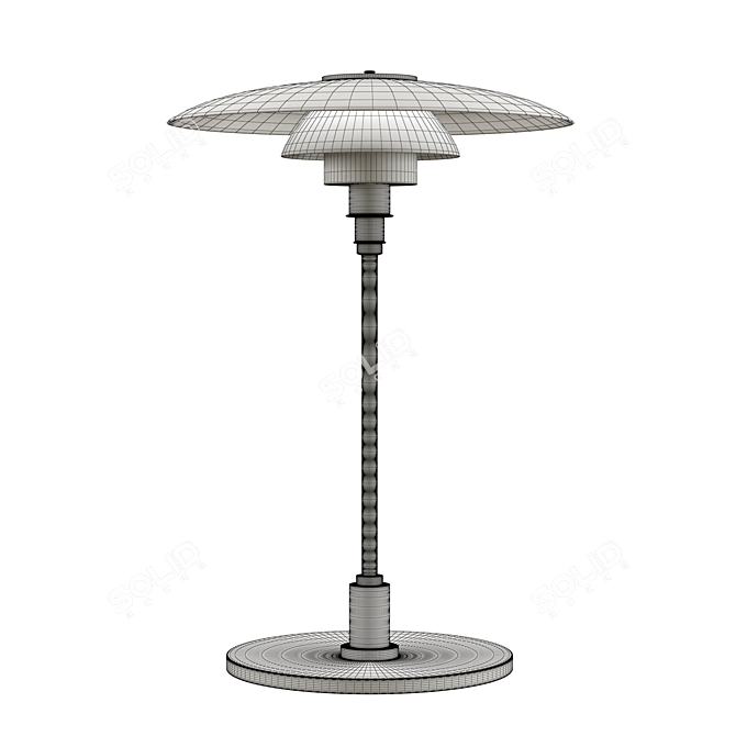Sleek PH Table Lamp 3D model image 3