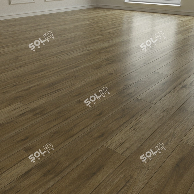 Versatile Laminate Flooring 3D model image 2