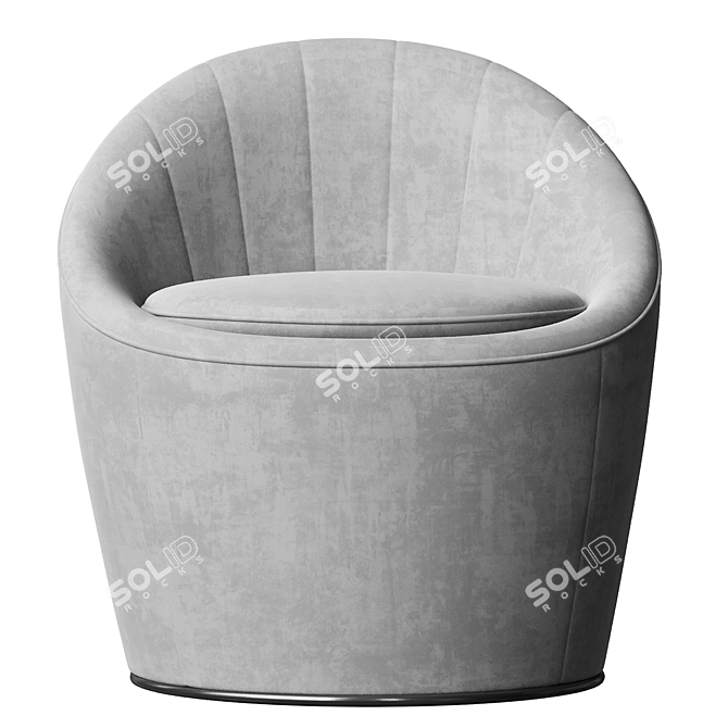 Monroe: Stylish Armchair by Essential Home 3D model image 3