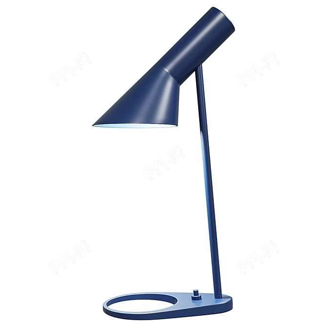 AJ TABLE MINI: Sleek and Stylish Illumination 3D model image 1