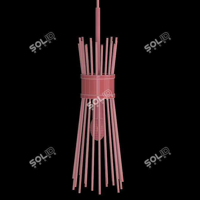 Modern Design LED Lamp 3D model image 3