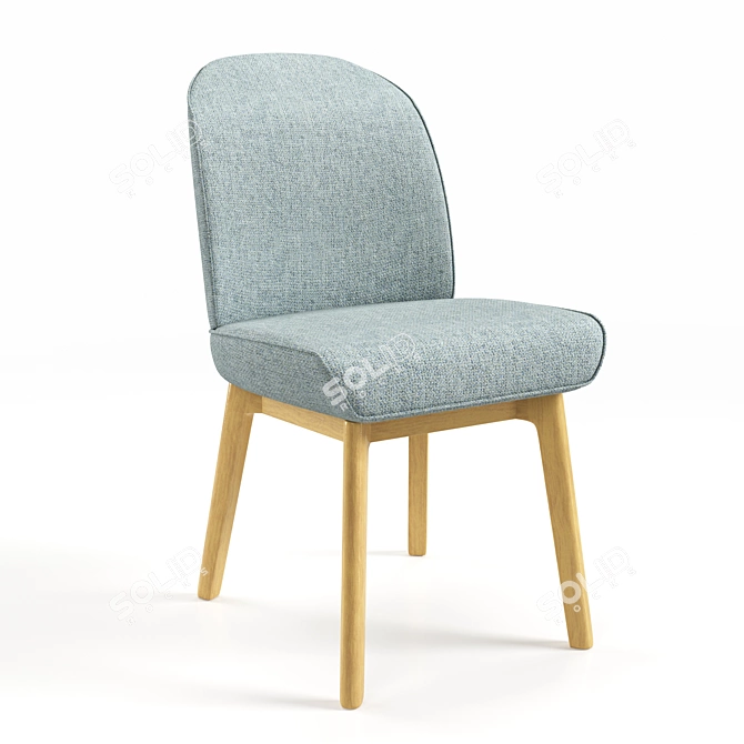 James Burgess Designed Erdee Dining Chair 3D model image 1