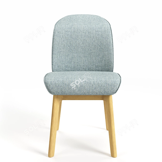 James Burgess Designed Erdee Dining Chair 3D model image 2