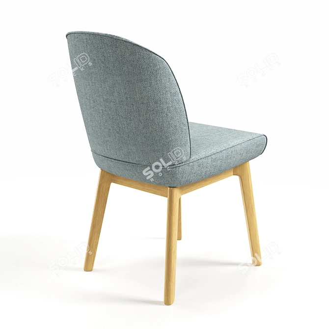 James Burgess Designed Erdee Dining Chair 3D model image 3