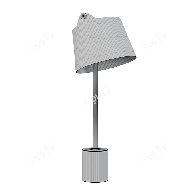 Modern Minimalist Desk Lamp by Seyvaa 3D model image 2
