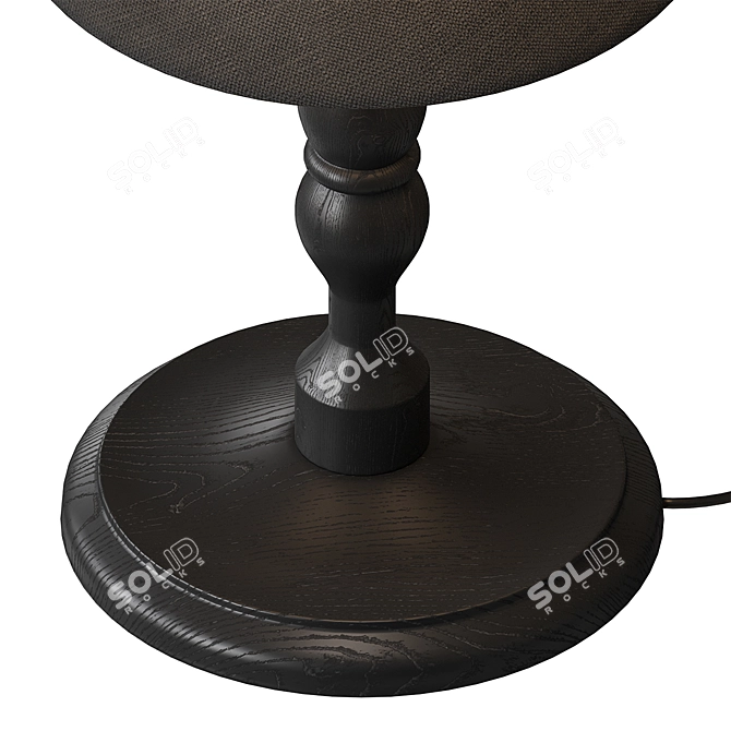 Sleek KINNAHULT Table Lamp 3D model image 4