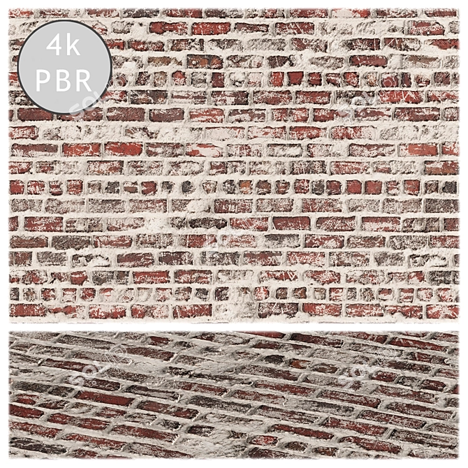  Painted Brick Textures 3D model image 1