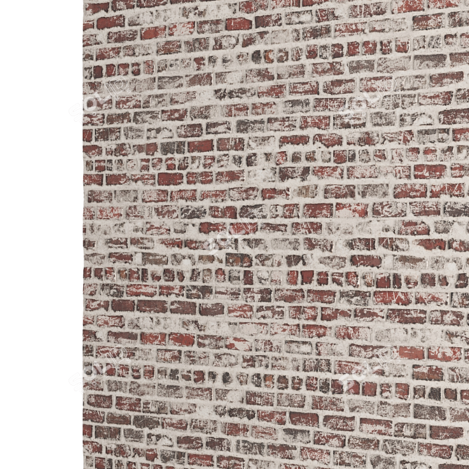  Painted Brick Textures 3D model image 3