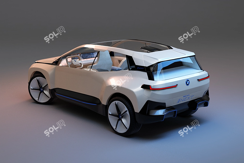 Title: Next-Gen BMW iNext: Exquisite Design 3D model image 2