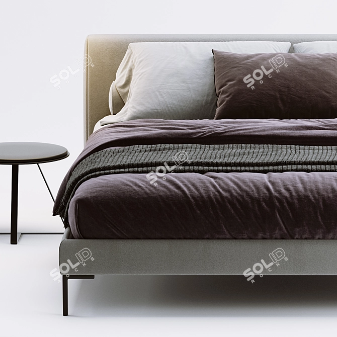 The Picasso Sofa Bed: Modern Art in Furniture 3D model image 2