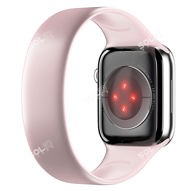 High-Res Apple Watch 7 | V-Ray Compatible 3D model image 2