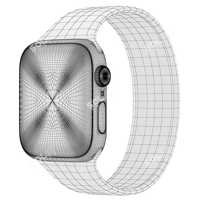 High-Res Apple Watch 7 | V-Ray Compatible 3D model image 5