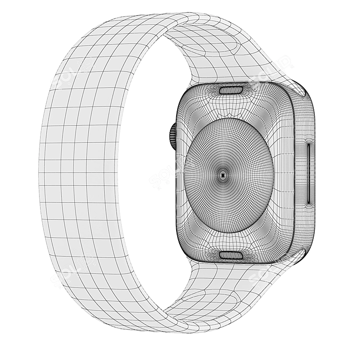 High-Res Apple Watch 7 | V-Ray Compatible 3D model image 6