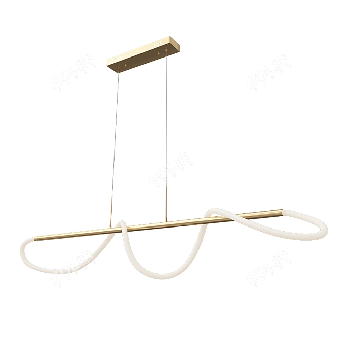 Luke Pendant Lights: Sleek and Stylish Design 3D model image 2