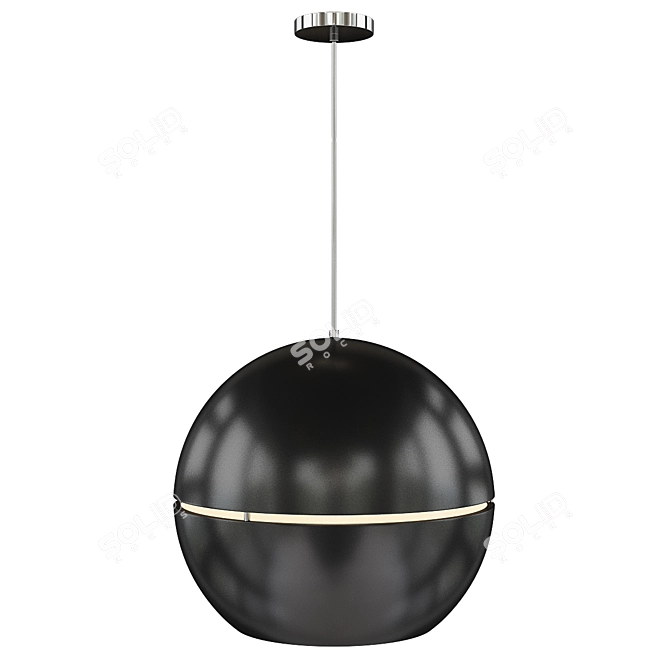 Lucas Pendant Light: Stylish Illumination for Modern Spaces 3D model image 1