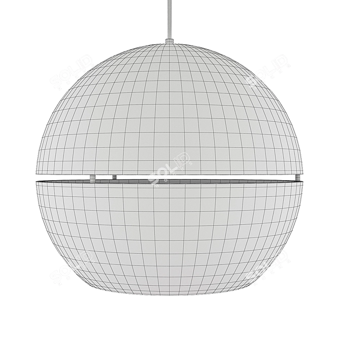 Lucas Pendant Light: Stylish Illumination for Modern Spaces 3D model image 3