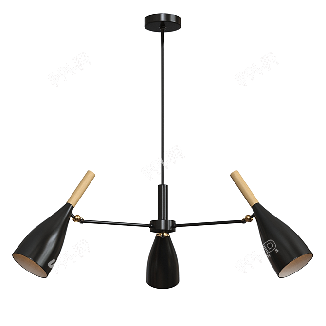 Sleek Dalby B Design Lamps 3D model image 3