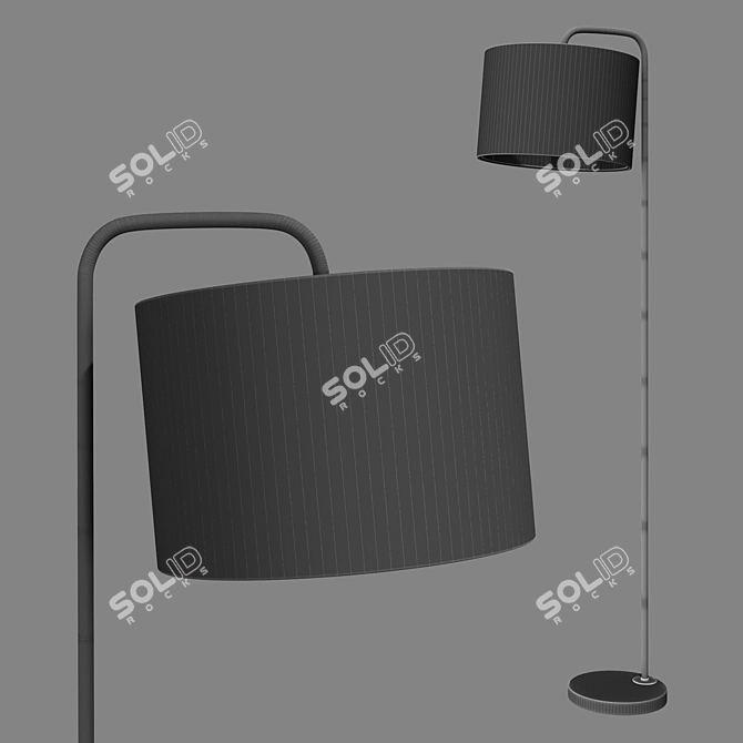 Randers Floor Lamp: Modern Elegance 3D model image 2