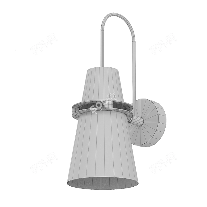 Merna Macaron Wall Lamp 3D model image 2