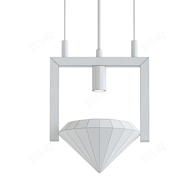 Love Elements Pendant Light 3D model image 2