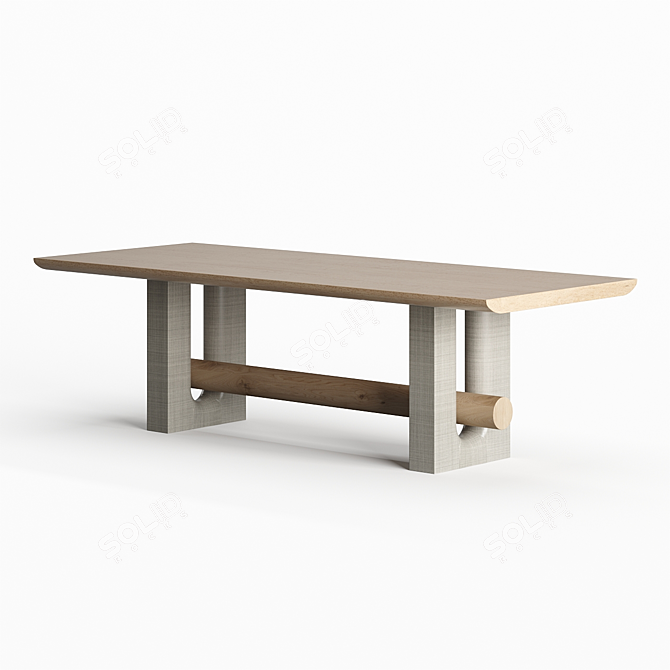 Illusory Elegance Mirage Table 3D model image 1