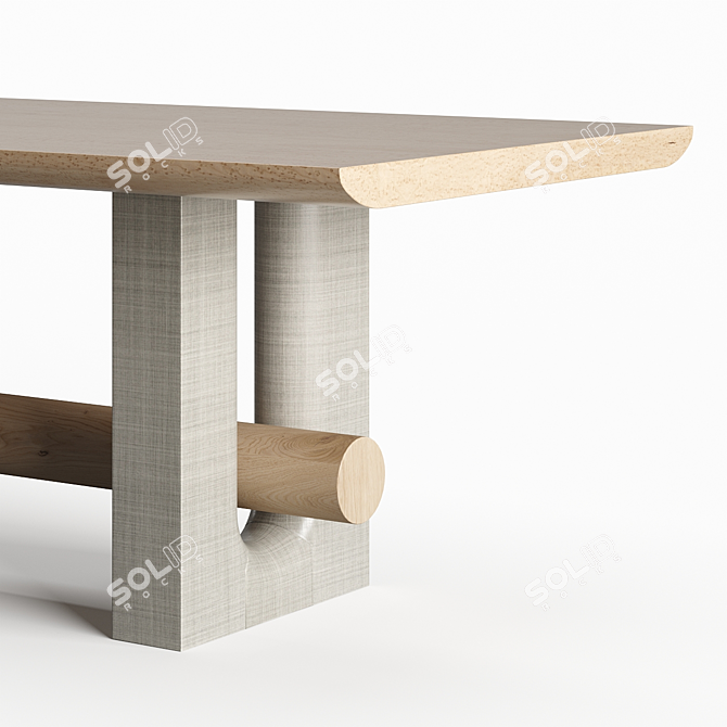 Illusory Elegance Mirage Table 3D model image 5