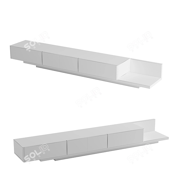 Elegant Modern TV Unit

Description translation (from Russian): Роскошный и изысканный телевизион 3D model image 2