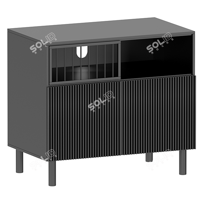 Pilpao Vanity Unit: Stylish and Functional 3D model image 1