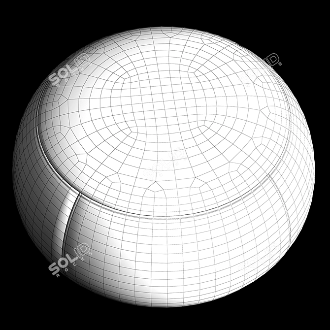 Pillow Talk Muse Marni Ottoman 3D model image 3