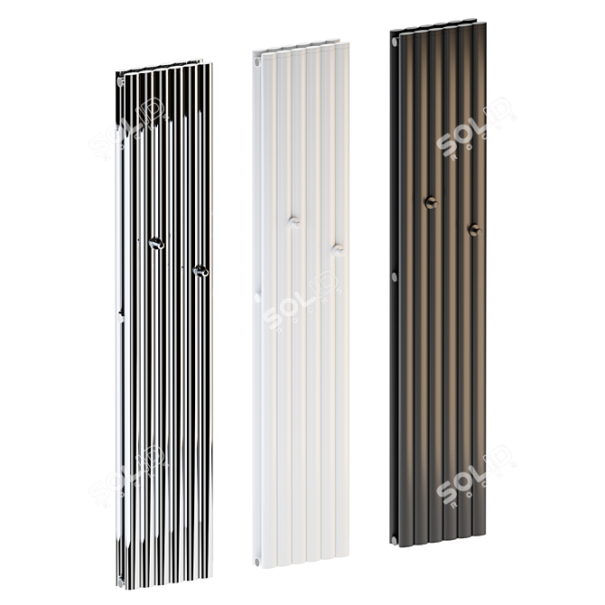 Essence-C Radiator: Elegant Heating Solution 3D model image 1