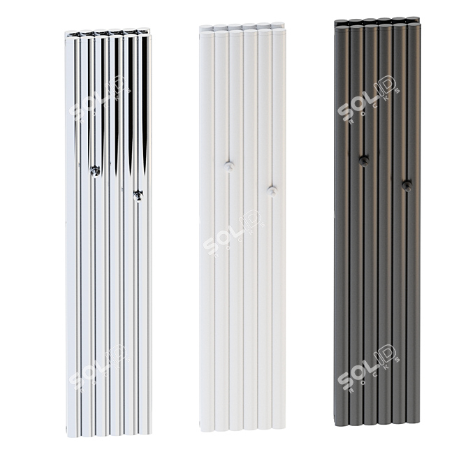 Essence-C Radiator: Elegant Heating Solution 3D model image 2