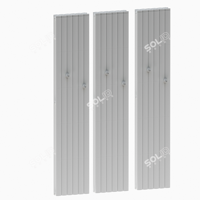 Essence-C Radiator: Elegant Heating Solution 3D model image 5