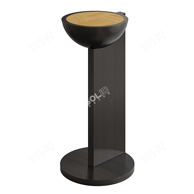 SIA Minimalist Side Table 3D model image 2