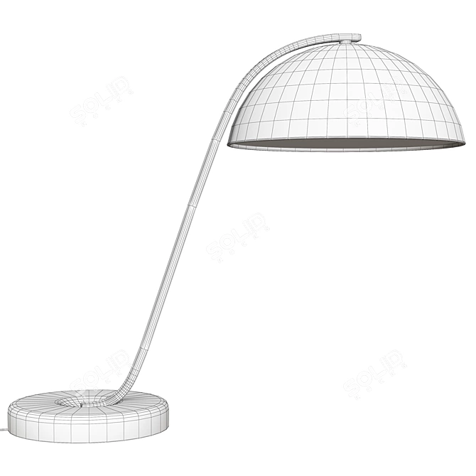 Modern LED Table Lamp: Cloche 3D model image 2